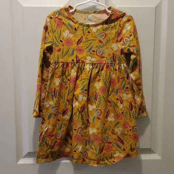 Lot of 4 Dresses Size 5 Toddler Girls - Picture 7 of 12